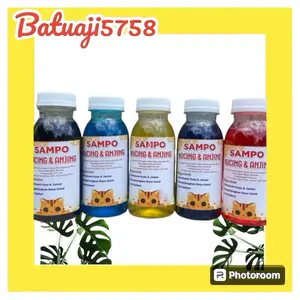Shampoo Kucing 100ml Tutup Sampo Kucing Anti Rontok Dan Anti Kutu Anti Jamur 100ml tutup