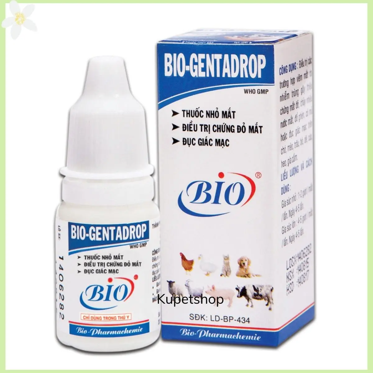 Thuốc Nhỏ Mắt Bio Cho Chó Mèo Chất Lượng Cao - KUPET SHOP