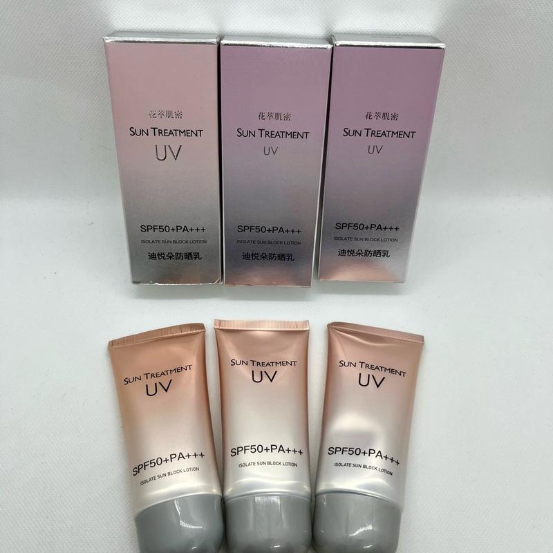  COMBO 3 TUÝP  Kem Chống Nắng Sun Treatment UV+++ Hỗ Trợ chống nắng dưỡng da Makuep 60ml  Chăm Sóc Da Sunscreen 