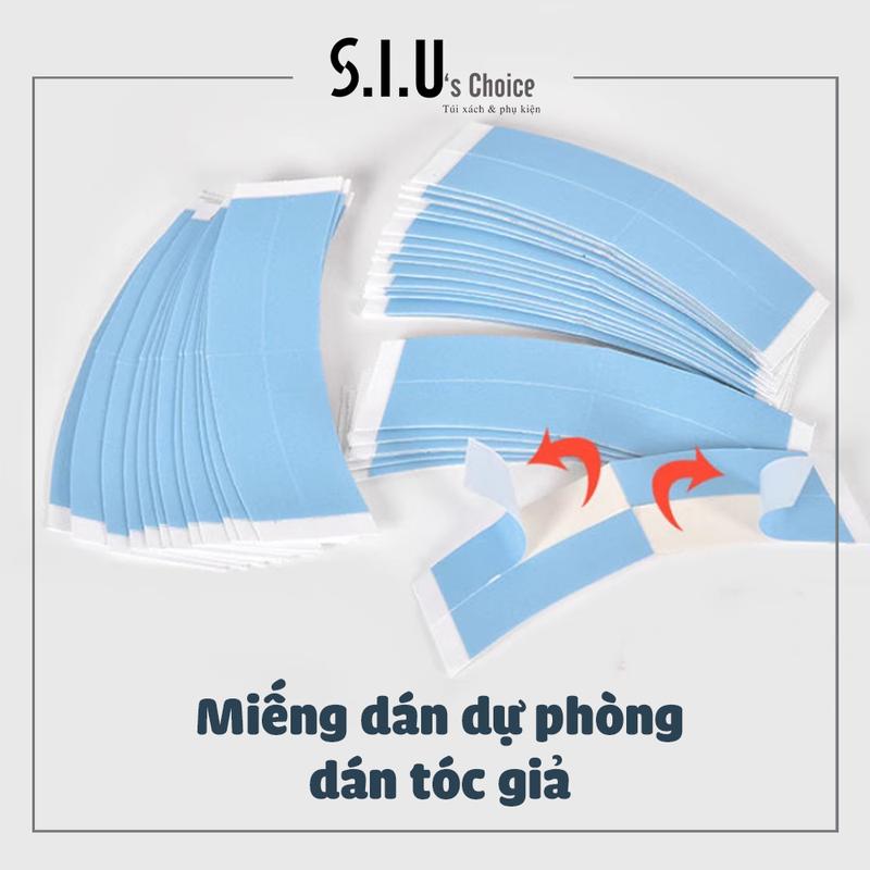 Miếng dán thay thế Tái sử dụng tóc line dán, băng Keo Dán Tóc Giả Nối Dài