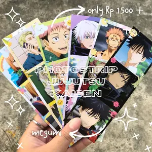 Photostrip Deco Anime Jujutsu Kaisen (6 pcs)