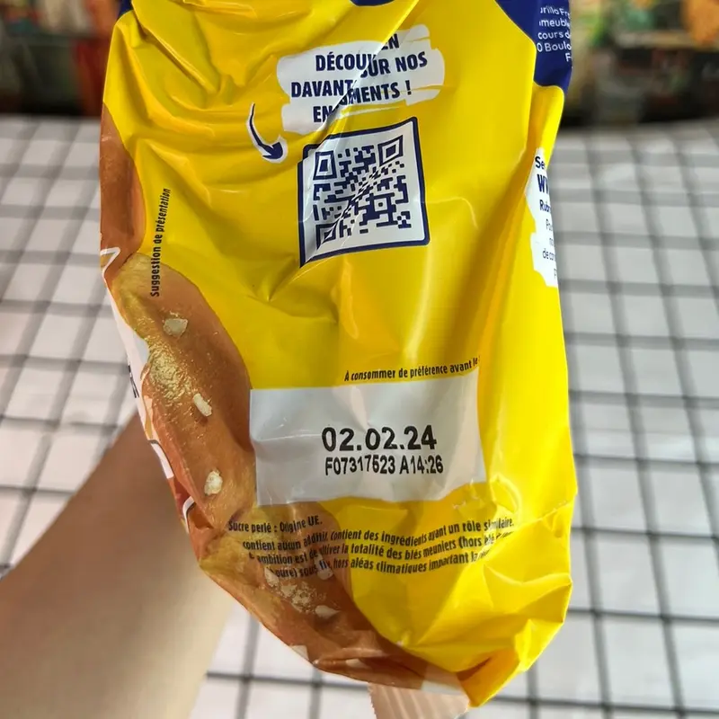 Bánh Mì Hoa Cúc Harrys Pháp Size Lớn Túi 500gr 3