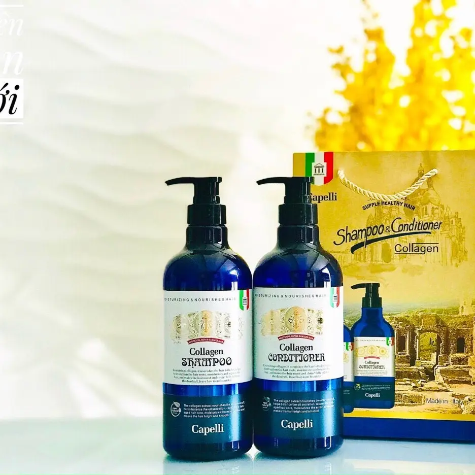 BỘ GỘI XẢ CAPELLI COLAGEN dung tích 680ml