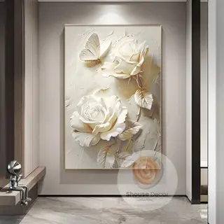 Tranh Treo Tường Tráng Gương Khung Nhôm tranh treo phòng khách bức tranh tường nền sofa đen trắng cao cấp, Decor Tường Đồng