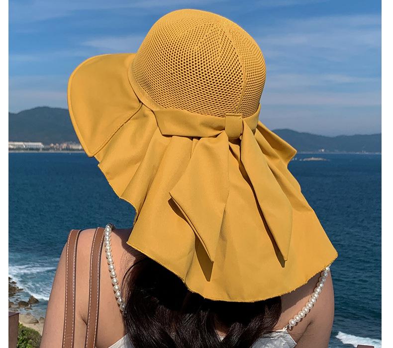 Product Introduction of Summer Wide-Brim Bucket Hat UV 50+ Sun Protection with Detachable Face Cover |   Foldable & Sweat-Proof Design for Beach Hiking Travel Accessories 21