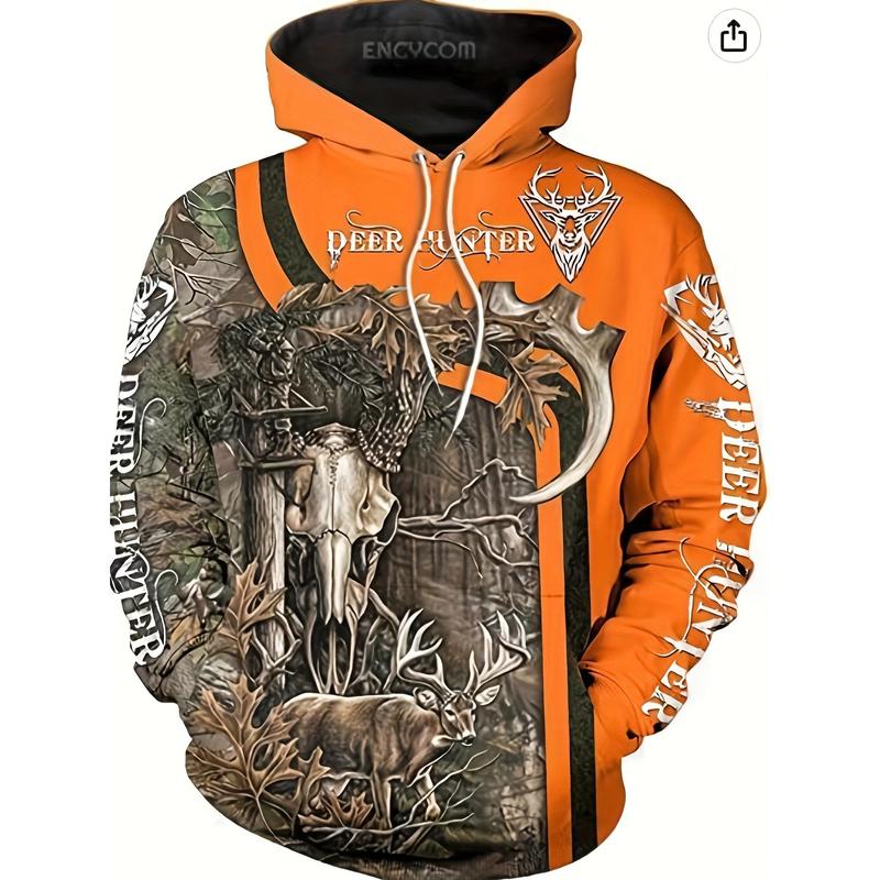 Deer hunter hoodie hotsell