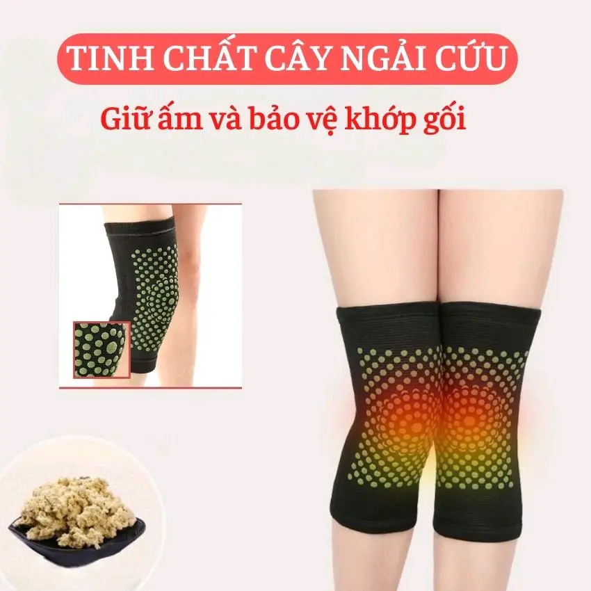 VỚ BÓ ĐẦU GỐI NGẢI CỨU TỰ GIỮ ẤM BẢO VỆ KHỚP GỐI