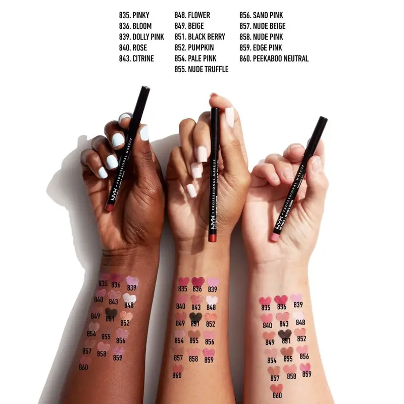 NYX Slim Lip Liner Pencil 2