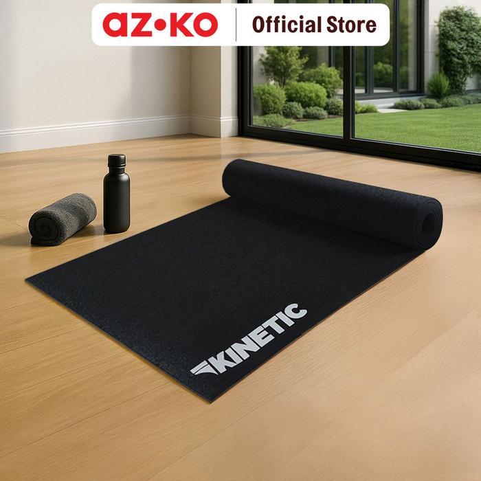 Gambar AZKO Kinetic 198X91.5 cm Karpet Treadmill - Hitam Matt Pvc Perlengkapan Olahraga Karpet Anti Slip dari AZKO ID Kota Administrasi Jakarta Selatan Tokopedia