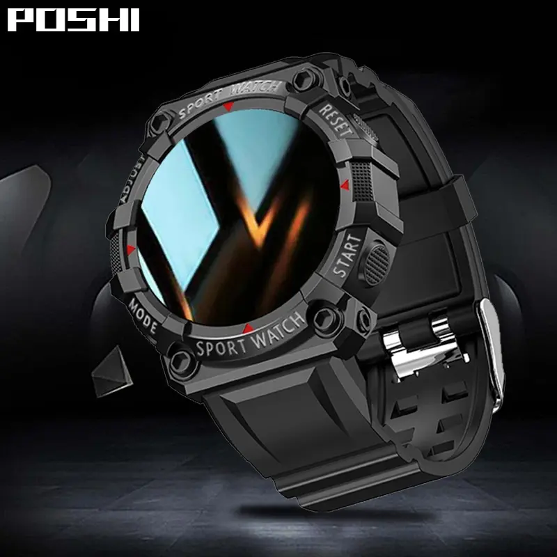 【COD】2025 FD68S Smart Digital Watch for Men Original Brand New Men Sports Watches Women Heart Rate Blood Sleep Monitoring Waterproof Smartwatch Android Bluetooth Device Magnetic Wearable Charging Clock Phone Remote Smartphone Wristwatch Green