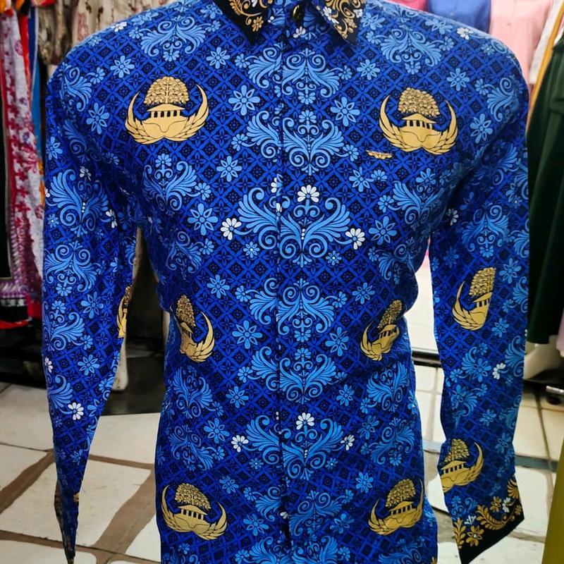 BAJU BATIK KORPRI PRIA DAN WANITA PAKAI FURING 1
