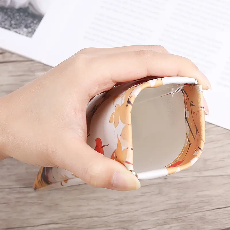 Túi Đựng Kính Hình Mèo Hoạt Hình, Đóng Tự Động, Làm Bằng Da PU, Túi Đựng Tiền Xu, Túi Bảo Vệ, Không Thấm Nước, Thích Hợp Để Bảo Vệ Kính Mắt, Hộp Đựng Bảo Vệ 4