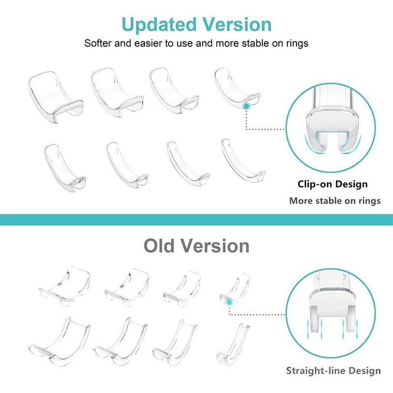 Ring Size Adjuster, Invisible Ring Size Adjuster for Loose Rings, Ring Adjuster Fit Any Rings, Assorted Sizes of Ring Sizer 5