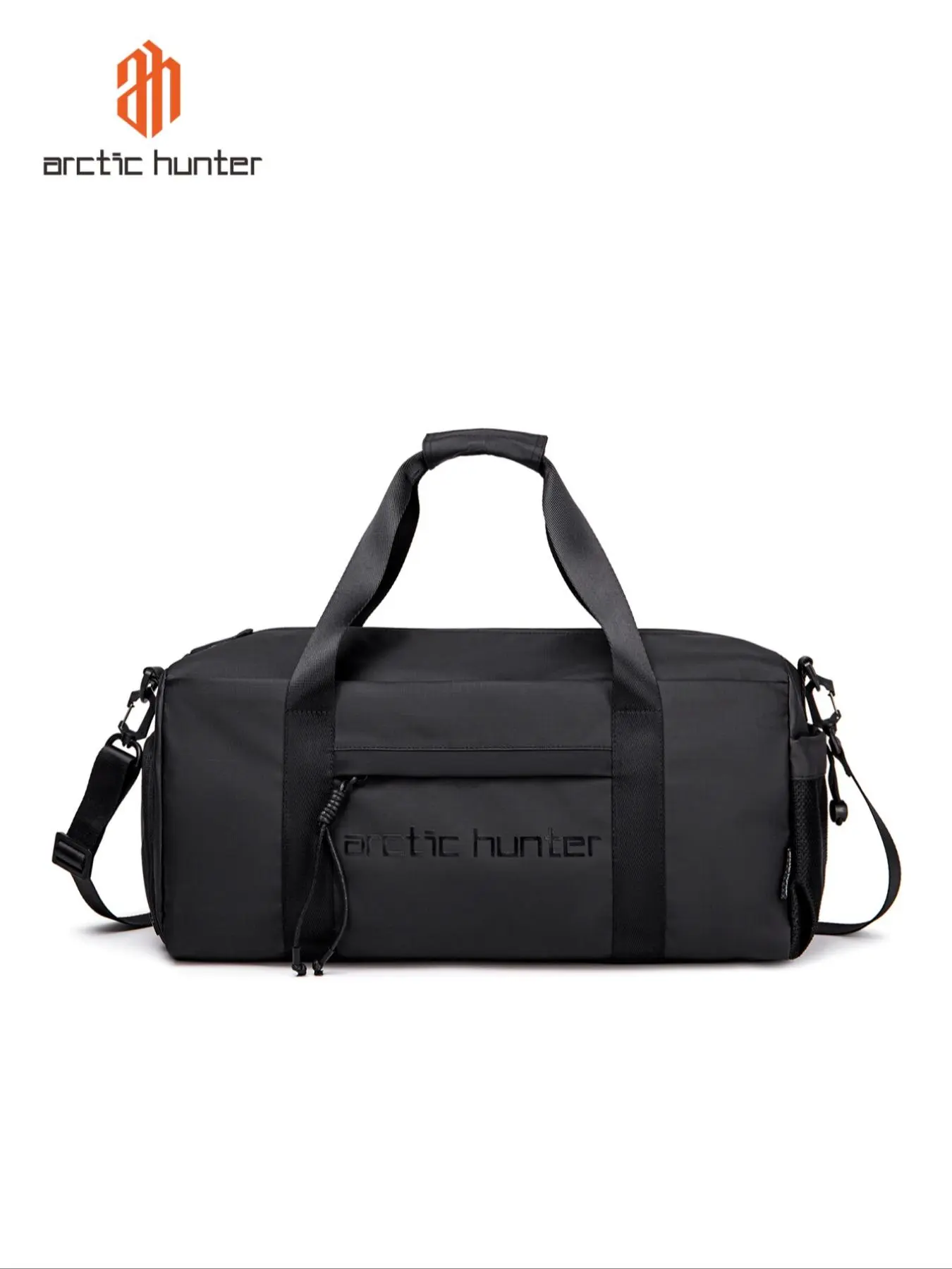 Large Capacity Solid Color Travel Bag, Casual Sports Men's Gym Bag, Waterproof Duffel Bag for Travel & Gym