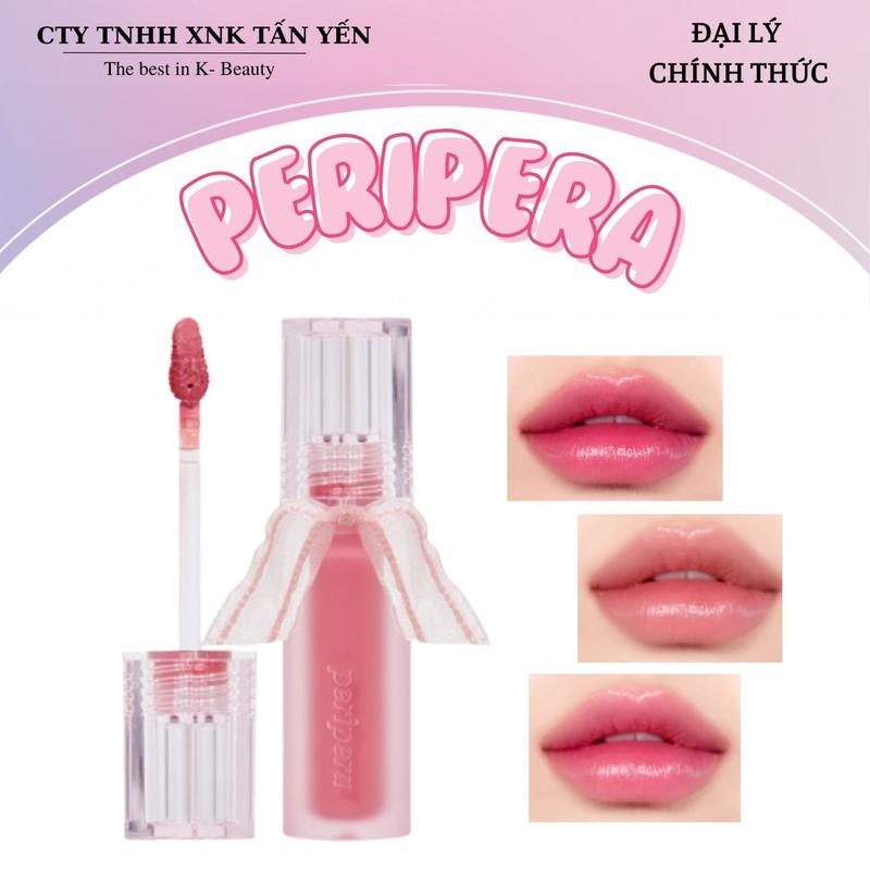 Son Tint Bóng Peripera Water Bare Tint 3.7g