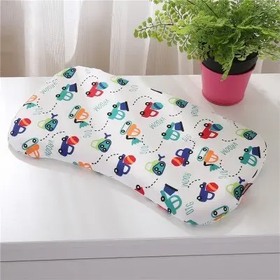Gối Cao Su Non Chống Bẹp Đầu Cho Bé Kích Thước 25x45cm 3
