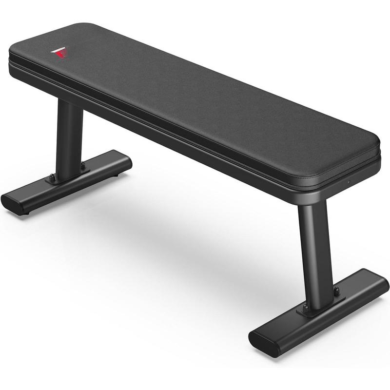 TikTok Shop Flat Weight Bench Workout Bench Max Load 1450LBS 660KG Strength Bench Press for Home Gym Model PW100