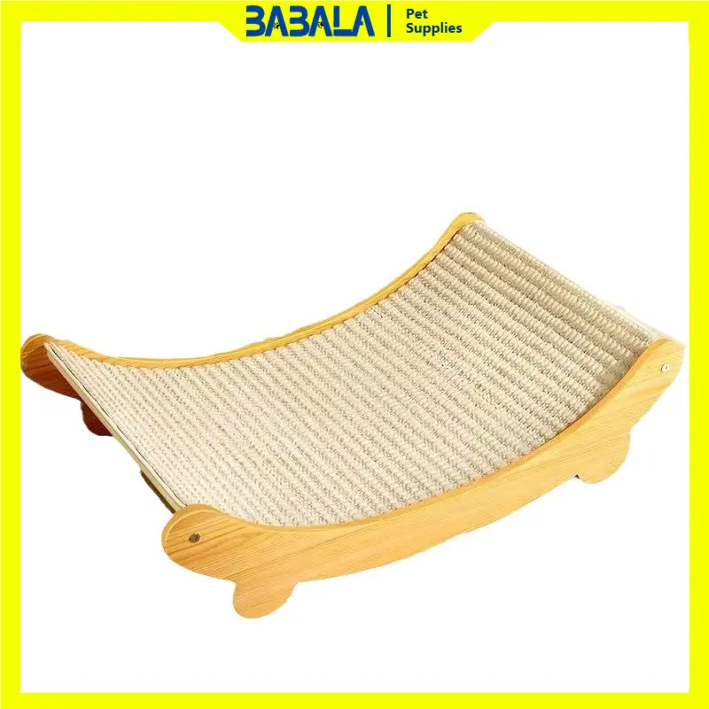 Cat Scratch Board Wear-Resistant Cat Nest Integrated Anti-Scratching Sofa Cat Paw Cushion Vertical Scratch-Resistant Toy Cat Claw Grinding Artifact