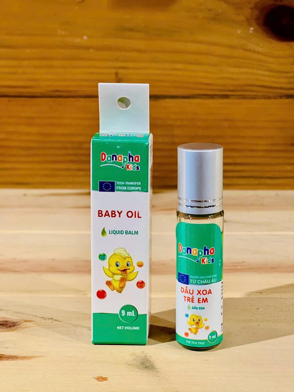  Dầu xoa trẻ em 9 ml dành cho bé - Cao sao vàng từ Nhà của Thời Thanh Xuân 