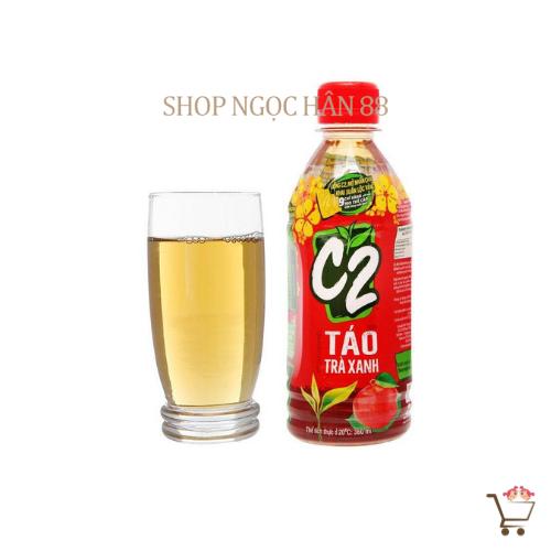 Trà Xanh C2 vị Chanh/Táo c=355ml 2