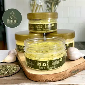 Butter Margarine / Garlic Butter / Herbs & Garlic Butter - Para Rempah Bumbu Dapur Kualitas Premium