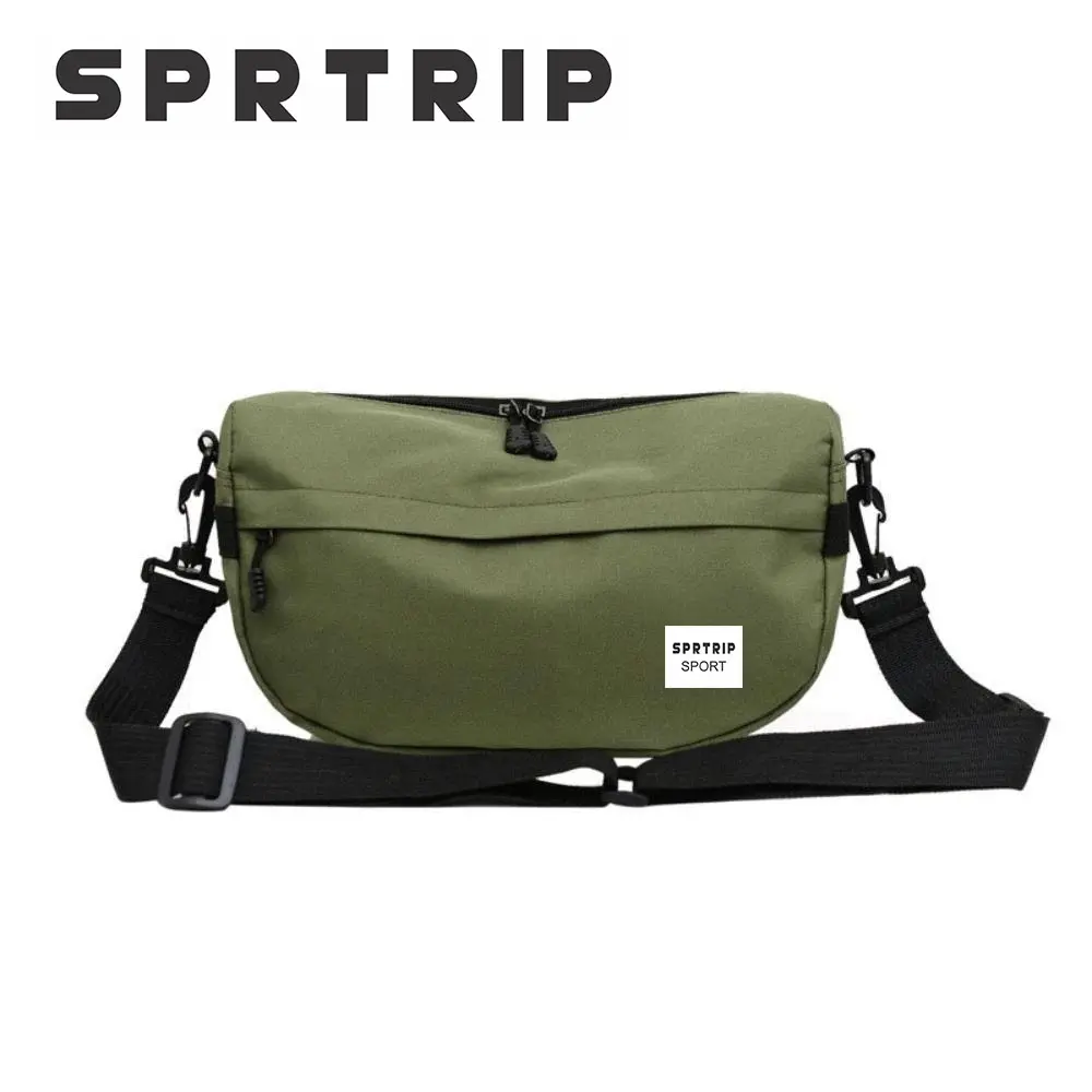 Túi đeo chéo nam nữ  vải Canvas phong cách hiện đại  SPRTRIP C32 Đeo Vai Bag
