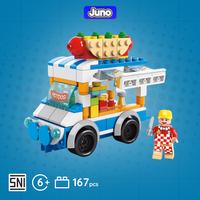 Gambar Mainan BalokJuno 8613-6 HotDog Street Food Mini Street View Series untuk anak umur 6 Tahun ke atas - 3-Ice Cream dari Juno Toys Kota Surabaya 1 Tokopedia