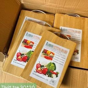 Thớt gỗ tre Bambo bền - đẹp - an toàn thân thiện với môi trường