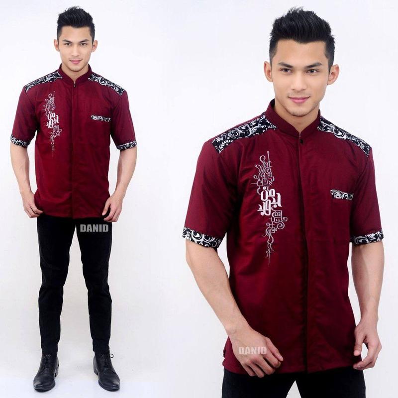 Product Introduction of BAJU KOKO PRIA DEWASA LENGAN PENDEK TERBARU KOMBINASI BATIK Motif Muslim  Katun Kurta Panjang 58