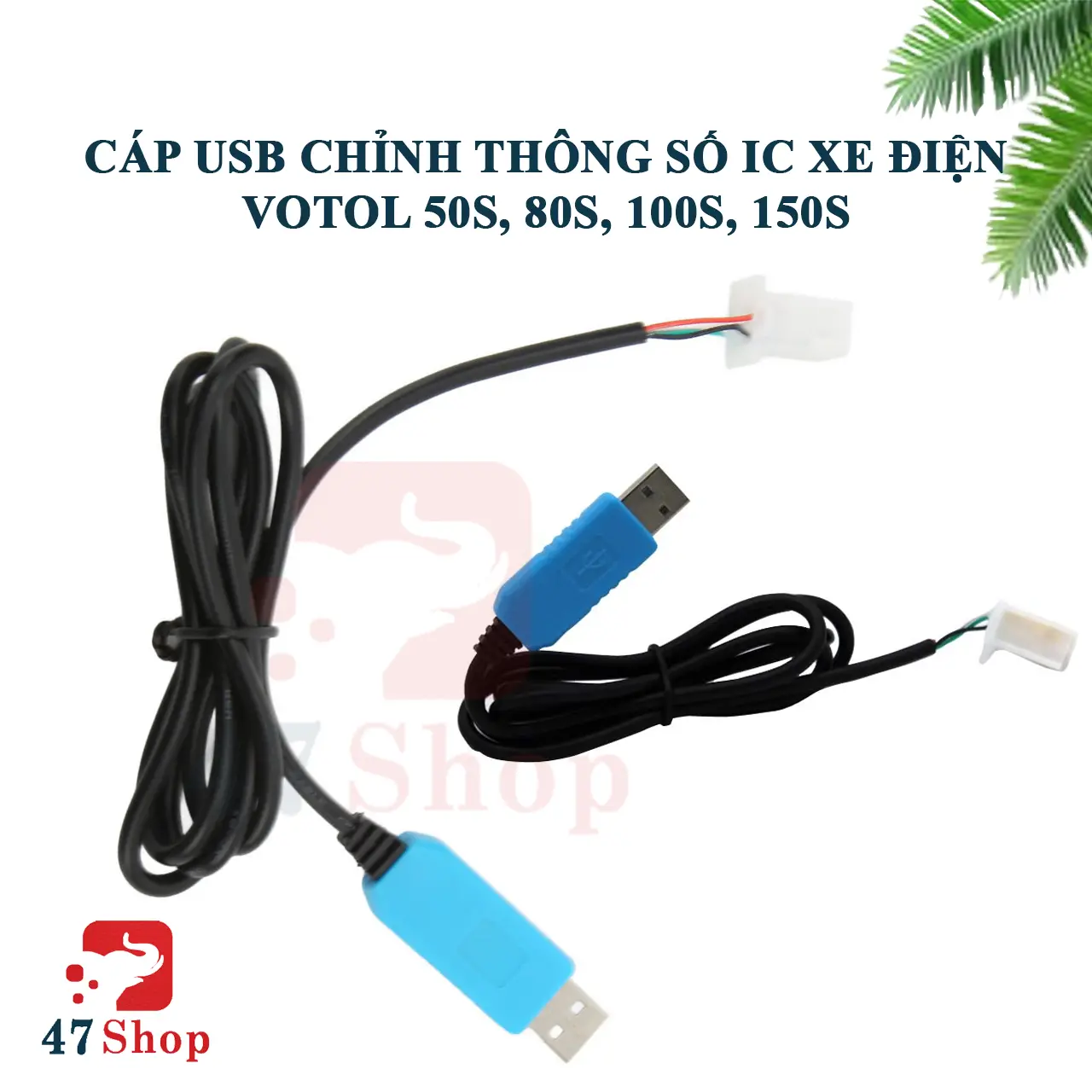CÁP USB CHỈNH THÔNG SỐ IC XE ĐIỆN VOTOL 50S, 80S, 100S, 150S
