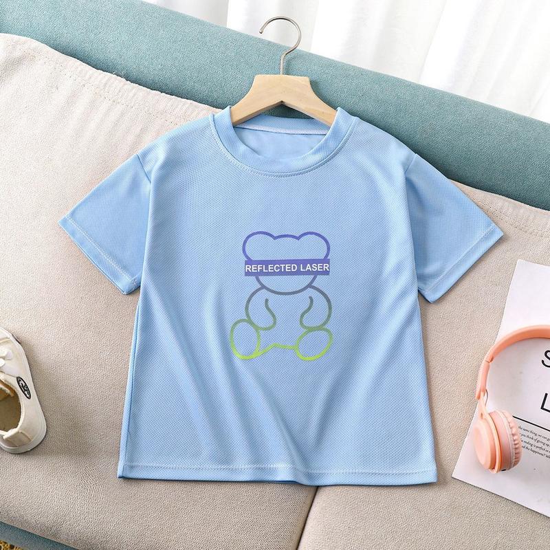 Áo Thun Trẻ Em, ngắn Tay, Thời Trang, Quần Áo Mới, Thích Hợp Cho Mùa Hè, Nhanh Khô, Tay Lửng Áo, Áo Sơ Mi Trẻ Em, Cho Bé Gái Mùa Hè, Năm 2025, Được 5911 Người Vinh Danh 1