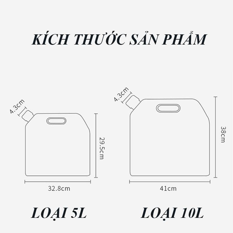 Túi đựng nước túi nước 5l 10l bình đựng nước 1