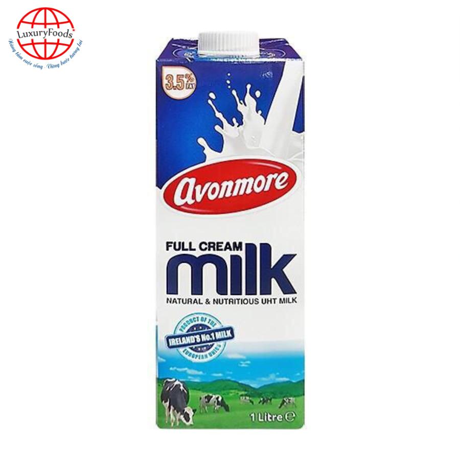 Avonmore UHT Full Cream Milk 200ml - Sữa tươi nguyên chất tiệt trùng 200ml