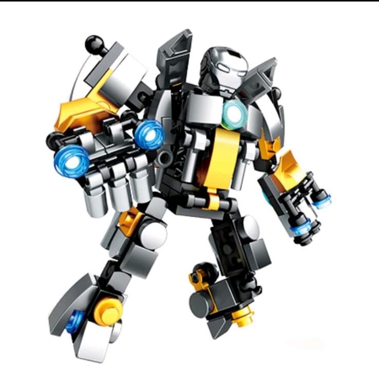 Mainan anak action figure Avengers Ironman War Machine Brick Avengers Ironman Toy 2
