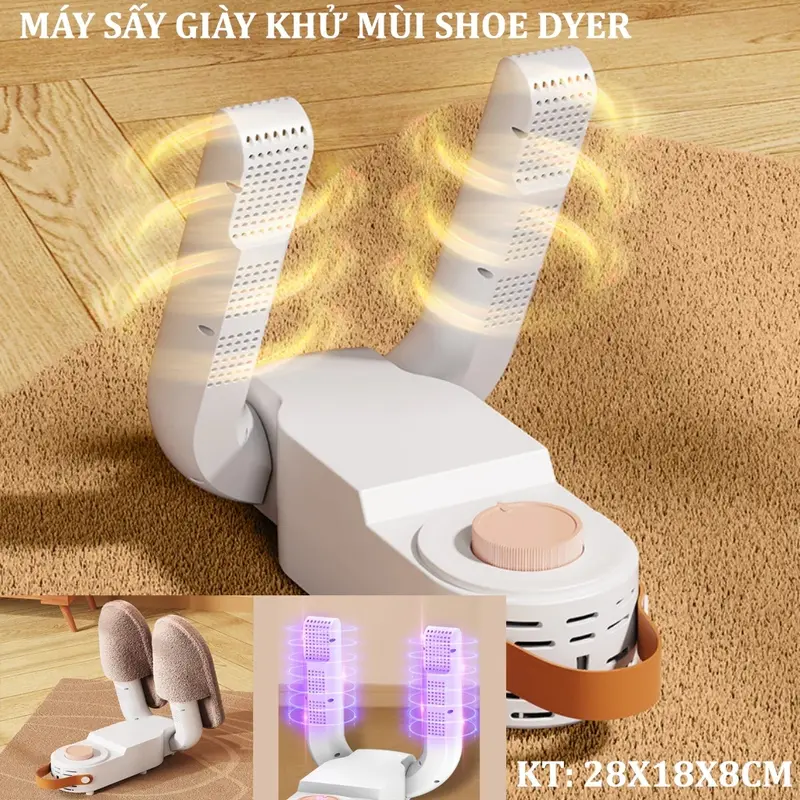 Máy Sấy Giày Khử Mùi Cao Cấp Nhanh Chóng Tiện Dụng - Sấy Giày Mùa Ẩm Mốc 1