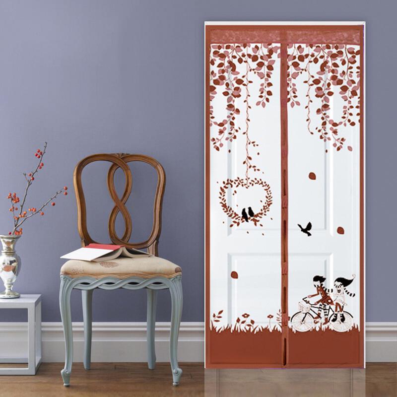 DFE-Màn Lưới Từ Tính Chống Muỗi Cho Cửa Ra Vào Và Cửa Sổ, Rèm Mùa Hè Để Đạp Xe, Chim 7