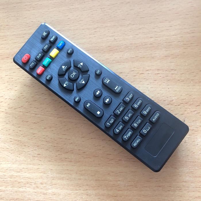 Gambar Remote STB Matrix Apple DVB T2 Remot Receiver Set Top Box dari Sukma Jaya Elektronik Kota Semarang Tokopedia