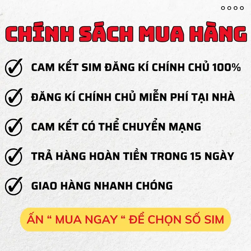 Sim 2 Số Tự Nhiên Phong Thủy, Sim số đẹp đầu 05 Vietnamobile 5GB data 1Ngày trả trước cam kết 50k 1 tháng đăng ký chính chủ miễn phí 1