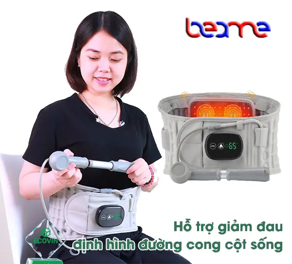 ĐAI HƠI THẮT LƯNG HỖ TRỢ CỘT SỐNG, ĐAI CỐ ĐỊNH, ĐỊNH HÌNH THẮT LƯNG, ĐAI MASSAGE THẮT LƯNG KẾT HỢP NHIỆT SƯỞI NÓNG