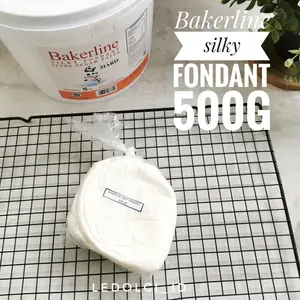 BAKERLINE SILKY FONDANT HARD FONDANT PREMIUM 500 GRAM