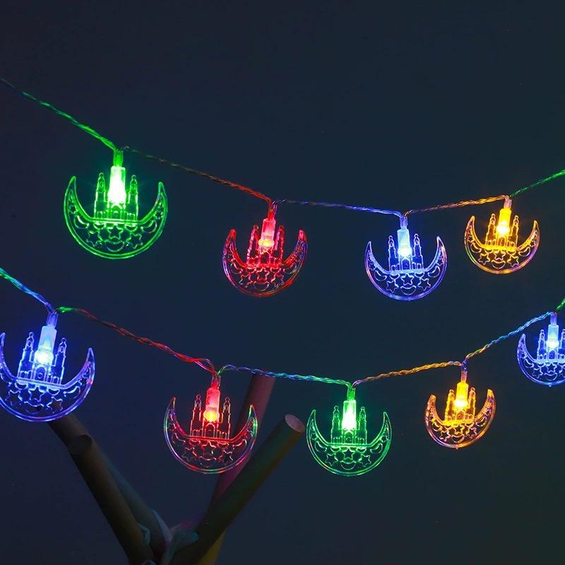 Product Introduction of LED String Decorative String Lights, Star Companion Moon Lights, Outdoor Courtyard LightsFestive Atmosphere Lights, Star Moon Castle Palace Moon Colored Lights, Curtain Lights, Leather String Lights Hanging Light 30