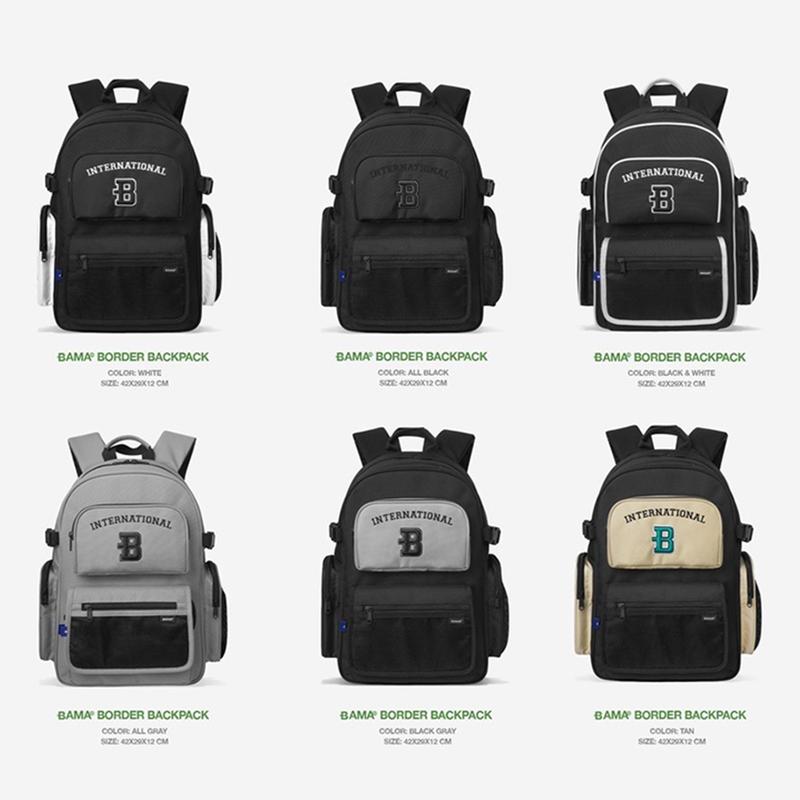 Balo cao cấp bama border + tặng kèm tag giấy thơm