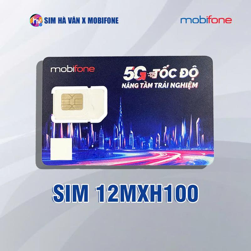 12MXH100 - Sim Mobifone 5G - Có 1GB data hàng ngày miễn phí truy cập tốc độ cao mạng xã hội toptop you túp phây book 12 tháng không cần nạp thẻ