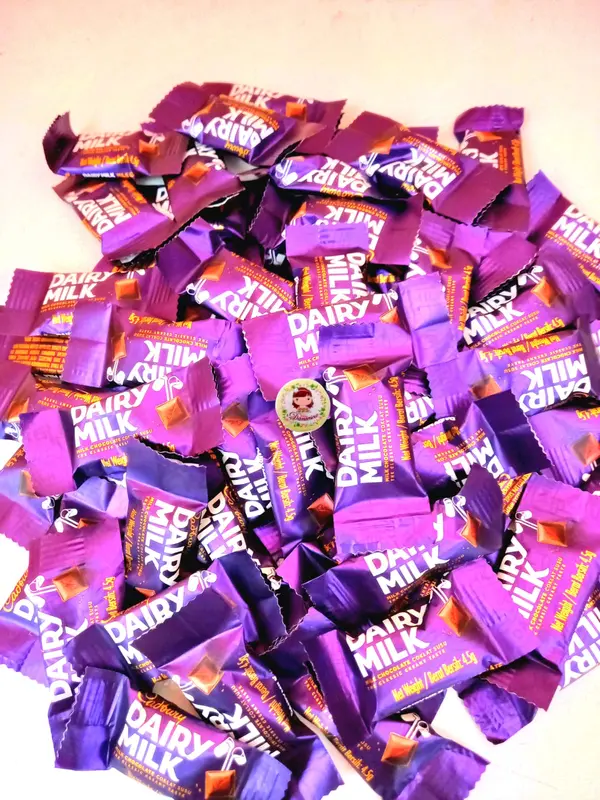 .Coklat import | Cadbury Dairy Milk Chocolate 81gr isi 18pcs Halal ( ds bgr) Cokelat 3