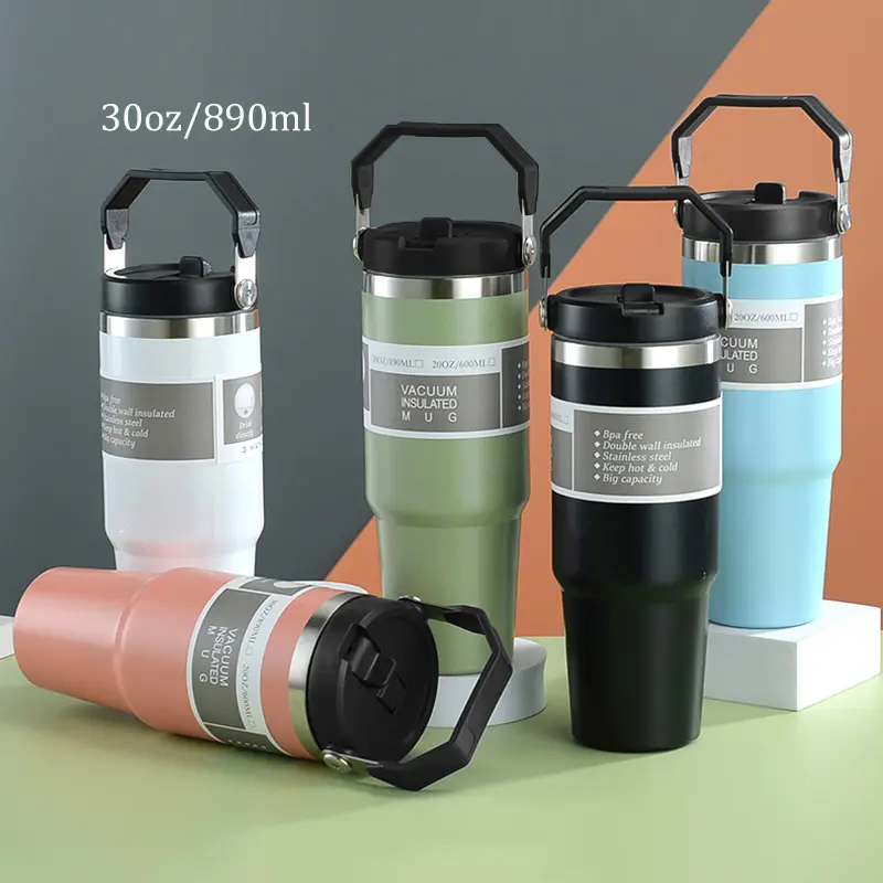 แก้วฉนวน 890ml มีหูหิ้ว [ชื่อแบรนด์]
