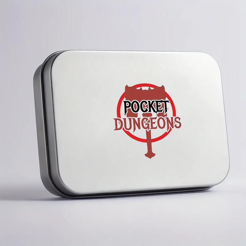 Product Introduction of Pocket Dragon & Dungeons Adventure Set, 1 Box Portable Role Playing Game, Simple Paper Role Playing Game, Lightweight Tabletop RPG Accessories 3