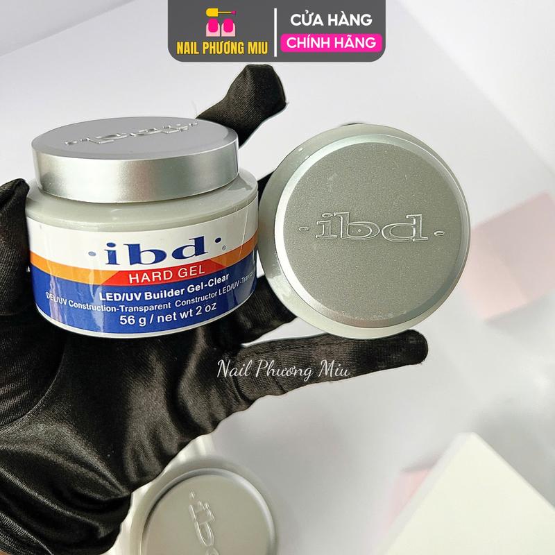 Gel Lạnh IBD Trong Suốt Chuyên Dụng Đắp Nail 56g, Không Nóng Chảy, Gel Lạnh ibd Đắp Móng Và Đính Đá, Bền Đẹp Nữ Women