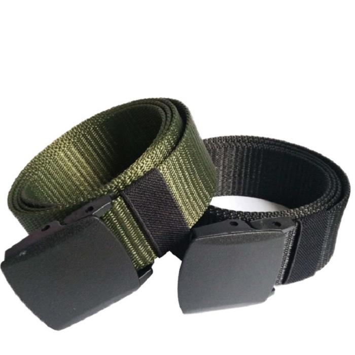 Product Introduction of Dây nịt nam vải dù khóa nhựa chống gỉ siêu bền cao cấp,thắt lưng nam vải bố ( ĐEN , KAIKI,NÂU , SỌC KẺ) 6