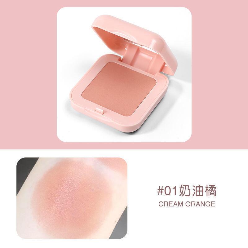 Phấn Má Hồng Dạng Phấn, 3042, Trang Điểm Màu Nude, Độ Bóng Cao, Lấp Lánh Nhẹ, Màu Đào Mật Ong, Năng Lượng, Màu Sắc, Phong Cách Kwai 5