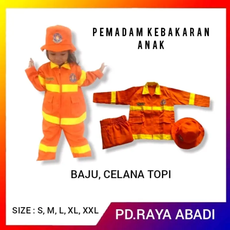 seragam damkar anak
